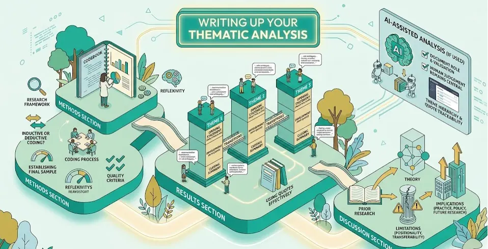 Cover Image for How to write up a thematic analysis: a step-by-step guide with examples